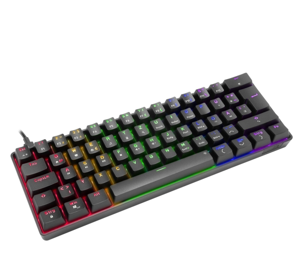 SpeedLink ATMOS RGB Gaming Keyboard, brown switches, black - US layout - 1354865 - zdjęcie 2